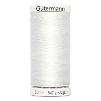 Gütermann Naaigaren 500 m, kleur 800 wit