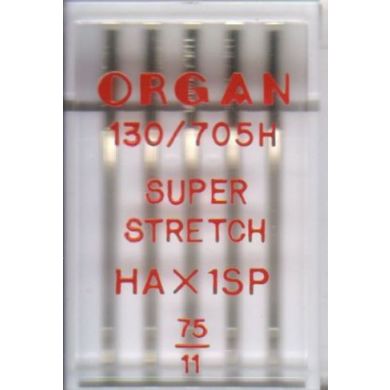 Organ naalden super stretch HAx1SP 75, 5 st