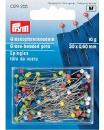 Glaskopspelden 30 x 0,60 mm Prym