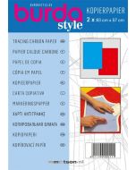 Burda kopieerpapier blauw/rood