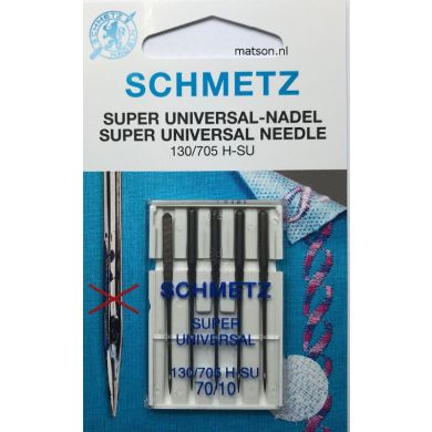 Super universal naald (anti plak) Schmetz dikte 70