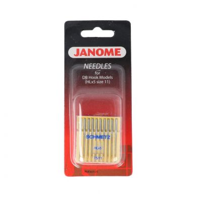 Naalden HLx5 voor de Janome1600 serie en HD9 dikte 75/11