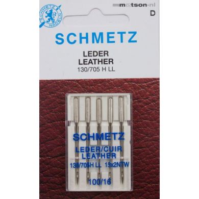 Schmetz naalden leer 100, 5 st