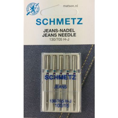 Schmetz jeansnaalden dikte 100 5st