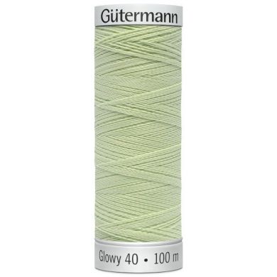 Gütermann Sulky Glowy 100 m, Kleur 7 Groen