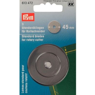 Reservemes set ( 3 stuks ) 45 mm Prym