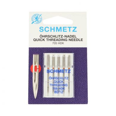 Schmetz naalden Quick threading 80, 5 st