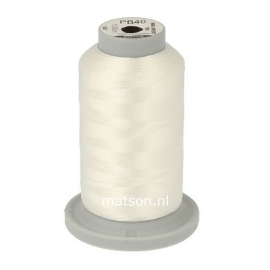 Brildor Polyester 1000 m, kleur 1090 wit