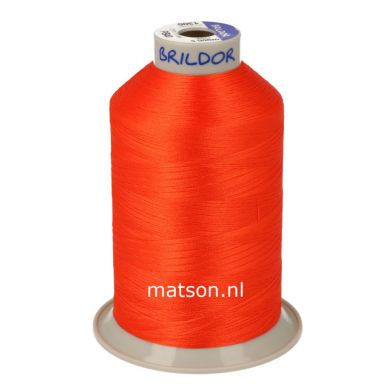 Brildor Polyester 5000 m, kleur 1305 oranjerood