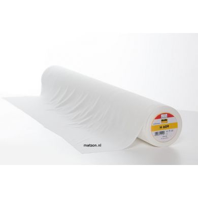 Vlieseline H609 rekbaar 75 cm wit, per meter