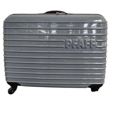 Pfaff luxe koffer/trolley lichtgrijs