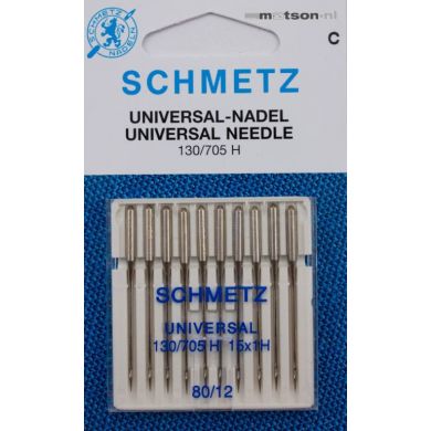 Schmetz naalden universeel 80, 10 st