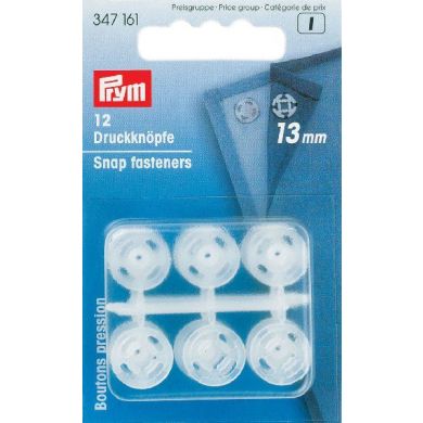 Drukkers 13 mm, 12 stuks Prym