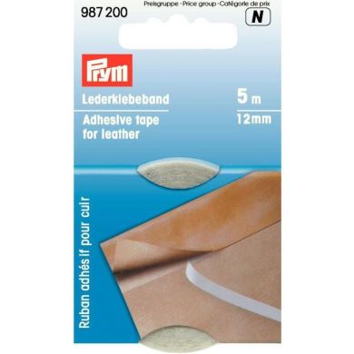 Prym zelfklevend zoomband voor leer 12mm x 5 meter