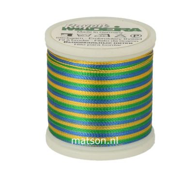 Madeira Rayon Multicolor 200 m, kleur 2146